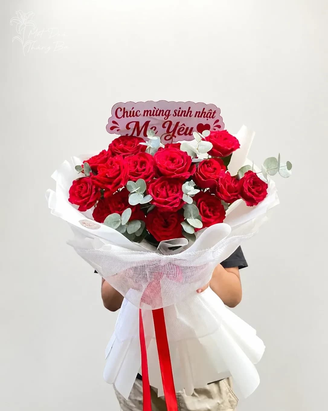 Bó Hoa Red Romance - sắc đỏ nhung rực rỡ