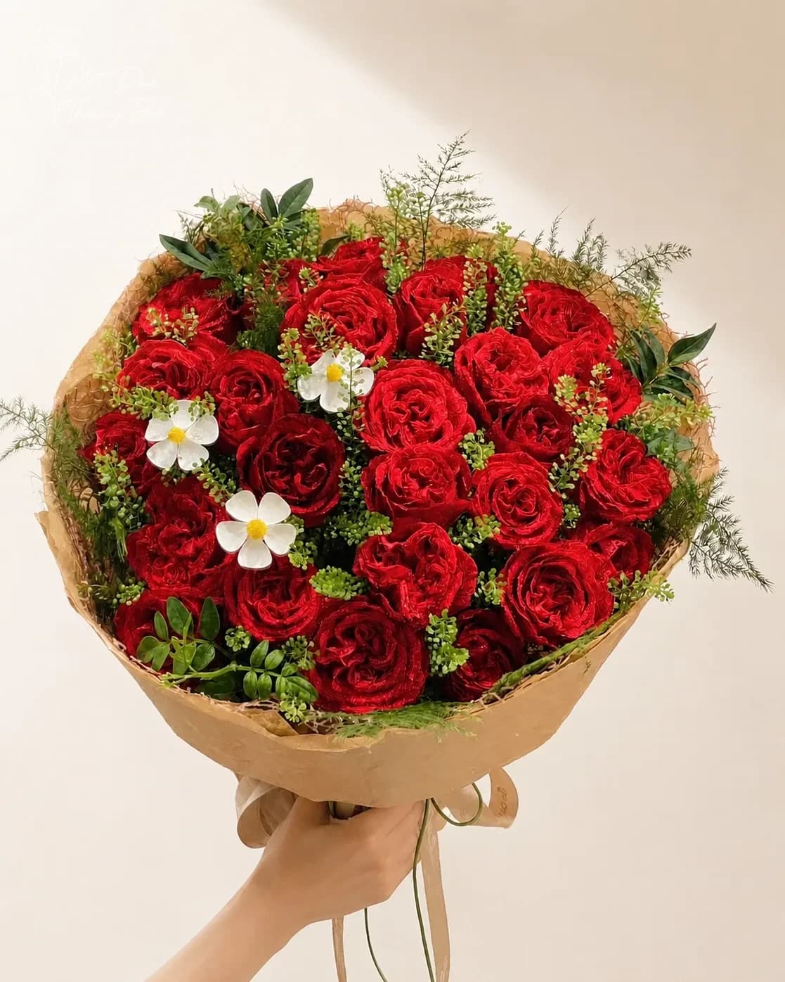 Bó Hồng Ohara Đỏ Rực Rỡ 