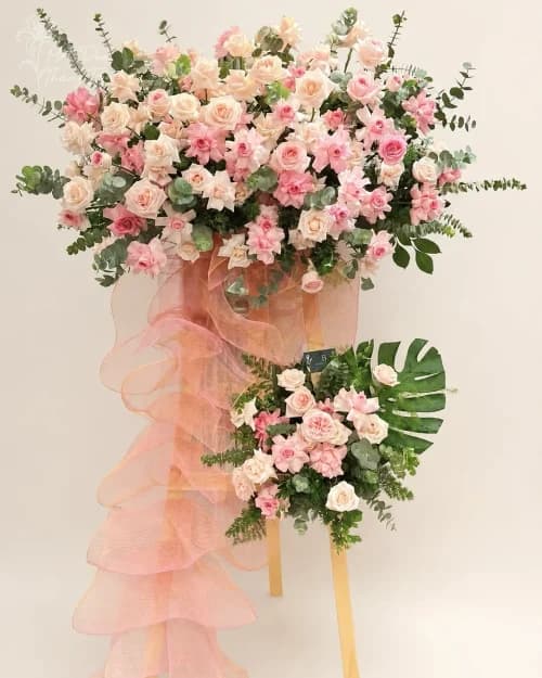 Kệ Hoa Chúc Mừng Hồng Phát.